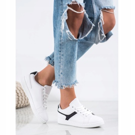 SHELOVET Trendiga sportskor vit 1