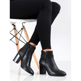 Sergio Leone Klassiska högklackade stövlar svart 1