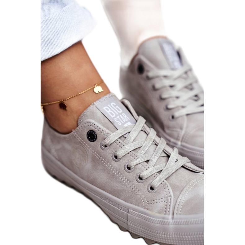 Dam Sneakers Big Star Grå GG274075 3