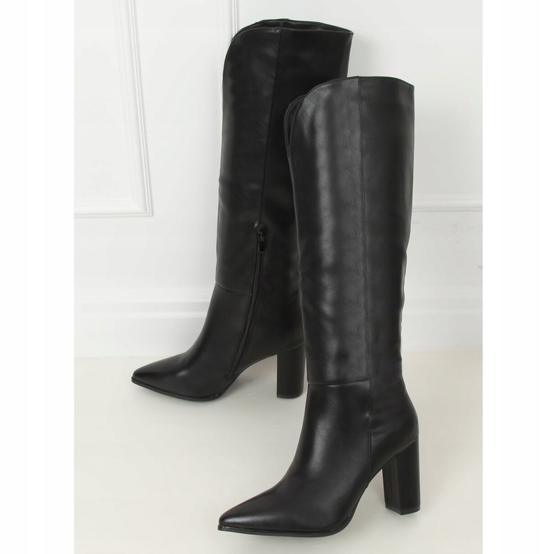 Klassiska svarta höga klackar RB94P Svart 1