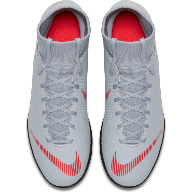 Nike Mercurial Superfly X 6 Club Tf AH7372 060 fotbollsskor grå grå 1