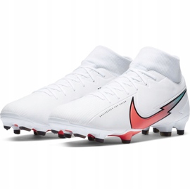Nike Mercurial Superfly 7 Academy FG / MG M AT7946 163 fotbollsskor vit 1
