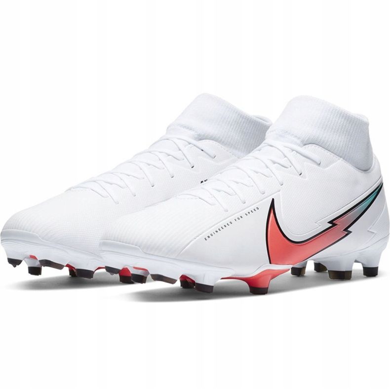 Nike Mercurial Superfly 7 Academy FG / MG M AT7946 163 fotbollsskor vit 1