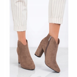 Filippo Snygga stövlar i mocka brun 2