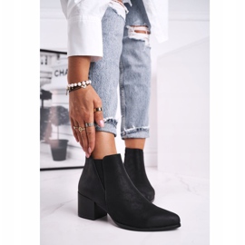 Dam Stövlar Sergio Leone Jodhpur stövlar Eco Nubuck Black BT621 svart 1