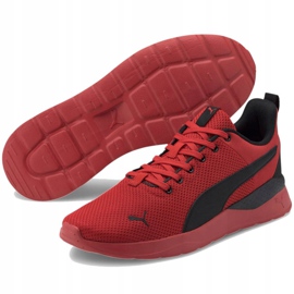 Puma Anzarun Lite M 371128 11 skor svart röd 1