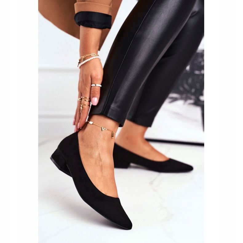 PS1 Svart mocka för kvinnor i mocka Elivia 1