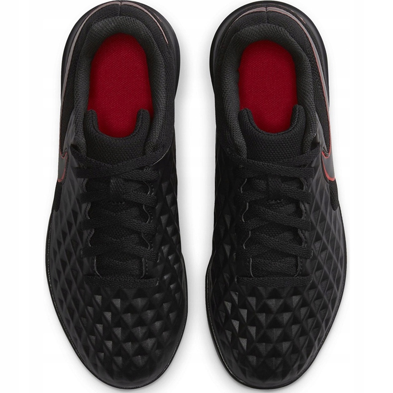 Nike Tiempo Legend 8 Club Ic Junior AT5882 060 fotbollsskor svart svart 1