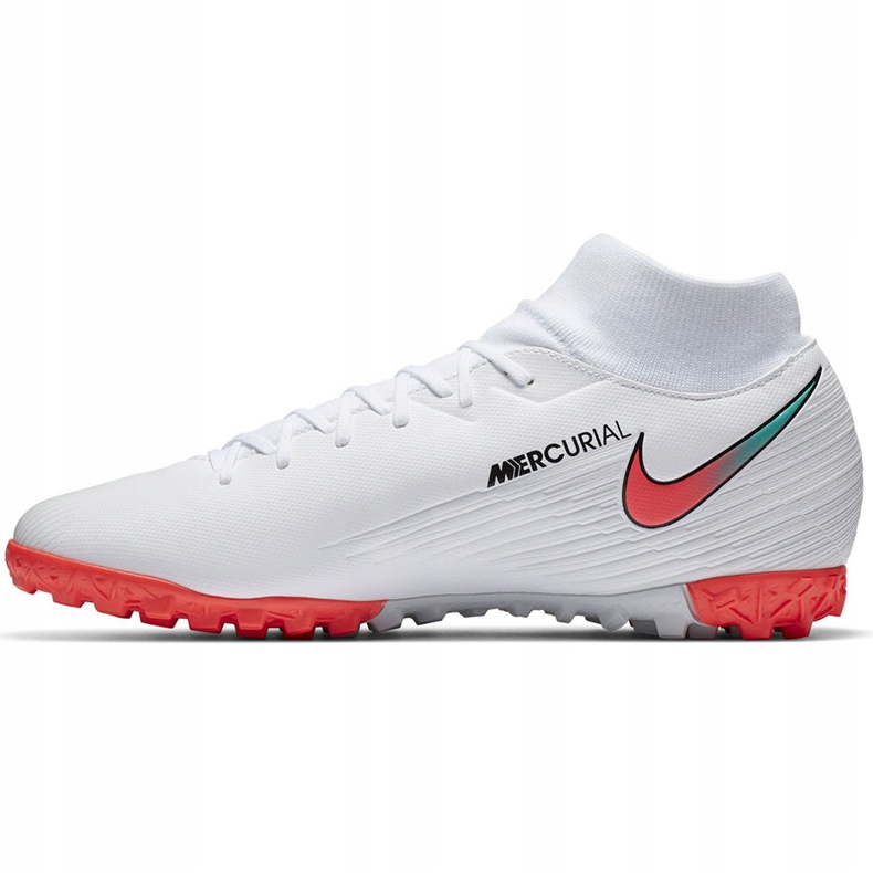 Nike Mercurial Superfly 7 Academy Tf AT7978 163 fotbollsskor vit vit 1