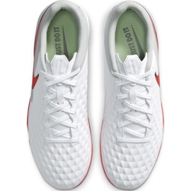 Nike Tiempo Legend 8 Academy Tf AT6100 163 fotbollsskor vit vit 1