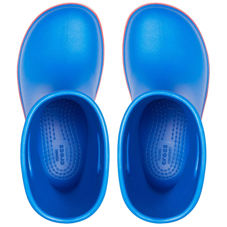 Crocs regnstövlar för barn Crocband Rain Boot Kids blå 205827 4KD 1