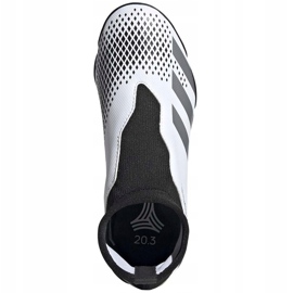 Adidas Predator 20.3 Ll Tf Junior FW9211 fotbollsskor vit vit 1