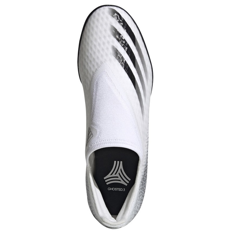 Adidas X GHOSTED.3 Ll Tf EG8158 fotbollsskor vit vit 1