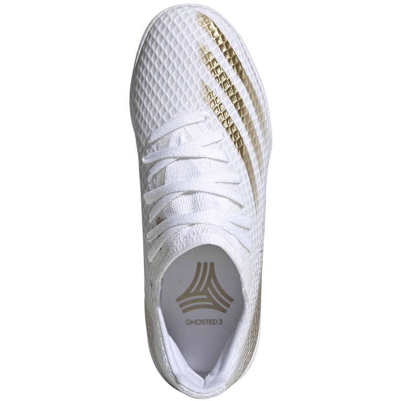 Adidas X GHOSTED.3 I Junior EG8225 fotbollsskor vit vit 1