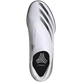 Adidas X GHOSTED.3 Ll Tf Junior EG8150 fotbollsskor ['vit'] vit 1