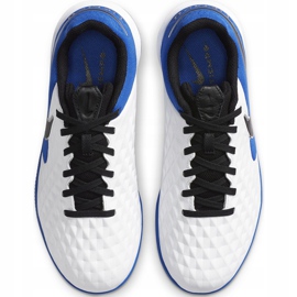 Nike Tiempo Legend 8 Academy Ic Junior AT5735 104 fotbollsskor vit 1