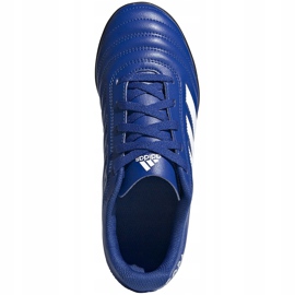 Adidas Copa 20.4 Tf EH0931 fotbollsskor blå blå 1