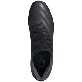 Adidas X GHOSTED.3 Fg EH2833 fotbollsskor svart svart 1