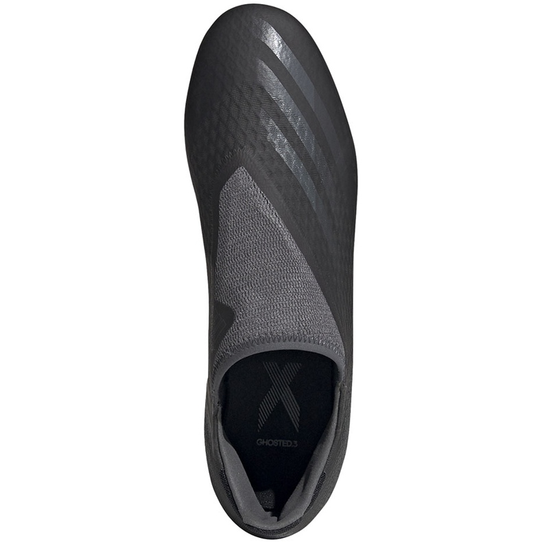 Adidas X GHOSTED.3 Ll Fg FW3541 fotbollsskor svart svart 1