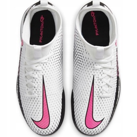 Nike Phantom Gt Academy Df Ic Junior CW6693 160 fotbollsskor vit vit 1