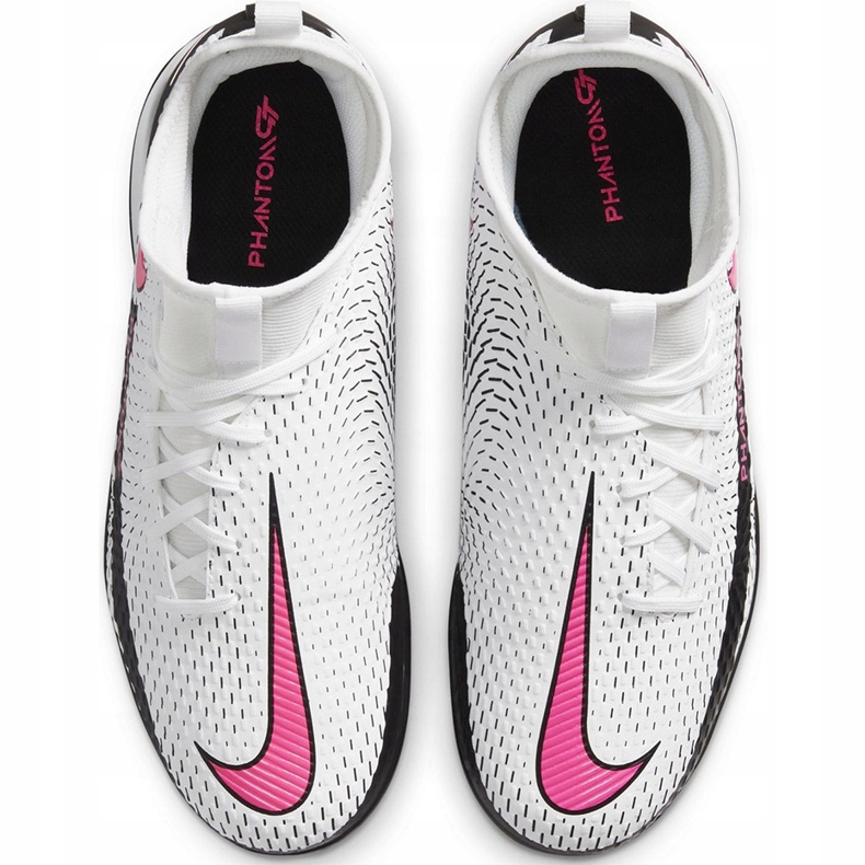 Nike Phantom Gt Academy Df Ic Junior CW6693 160 fotbollsskor vit vit 1