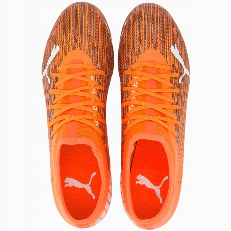 Fotbollsskor Puma Ultra 3.1 Fg Ag 106086 01 orange orange 1