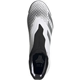 Adidas Predator 20.3 Ll Tf FW9193 fotbollsskor vit 1