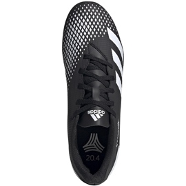 Adidas Predator 20.4 Tf FW9205 fotbollsskor svart svart 1