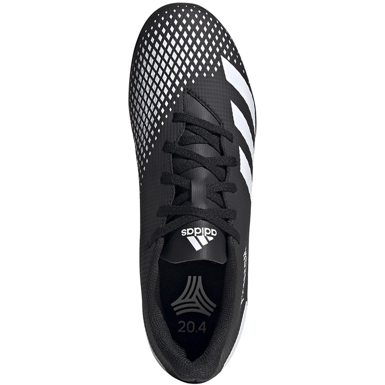 Adidas Predator 20.4 Tf FW9205 fotbollsskor svart svart 1
