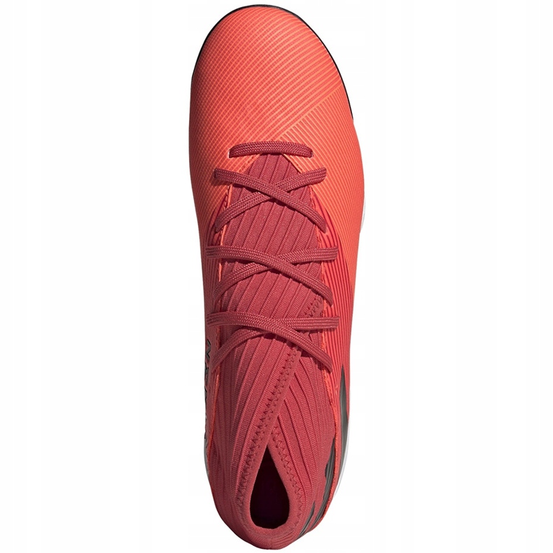 Adidas Nemeziz 19.3 Tf fotbollsskor orange EH0286 röd 1