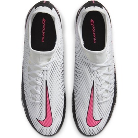 Nike Phantom Gt Academy Df Ic CW6668 160 fotbollsskor vit vit 1