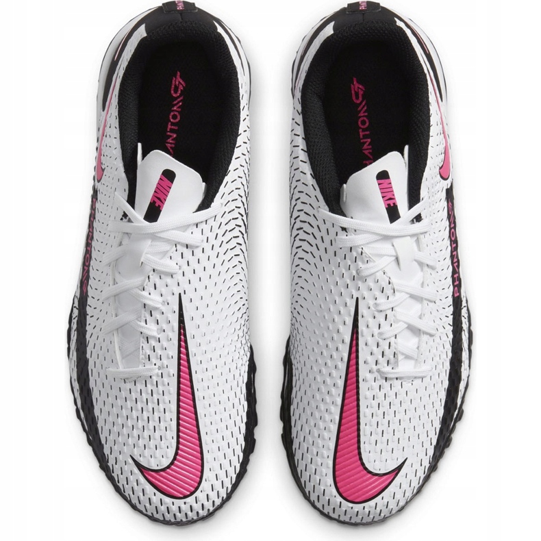 Nike Jr Phantom Gt Academy Tf CK8484 160 fotbollsskor vit vit 1
