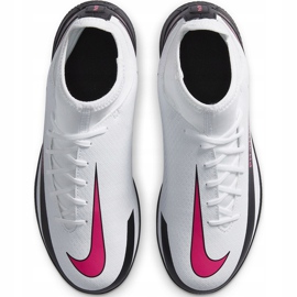 Nike Phantom Gt Club Df Ic Junior CW6728 160 fotbollsskor vit vit 1