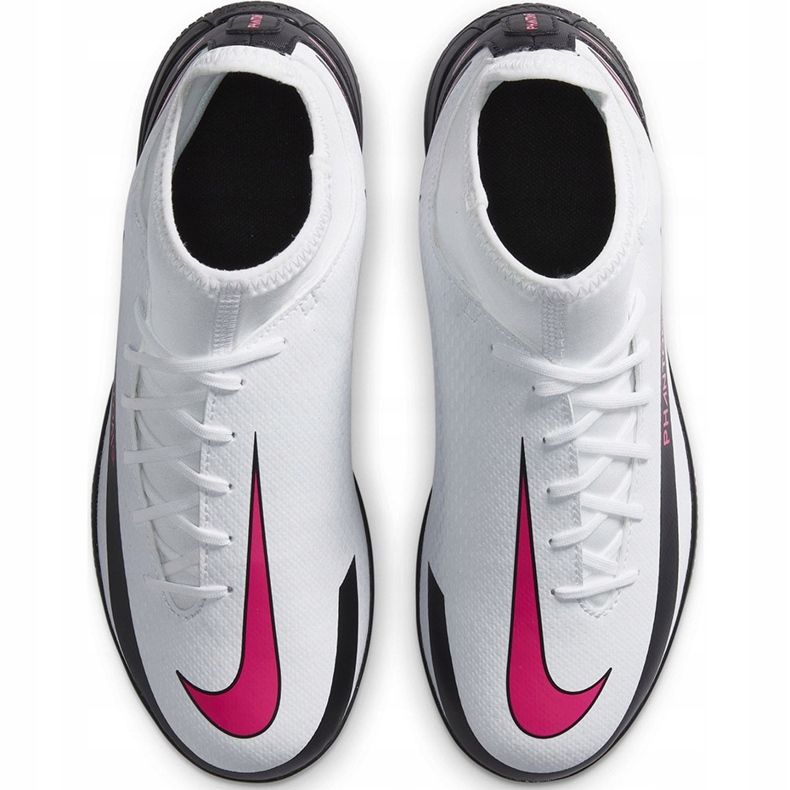 Nike Phantom Gt Club Df Ic Junior CW6728 160 fotbollsskor vit vit 1