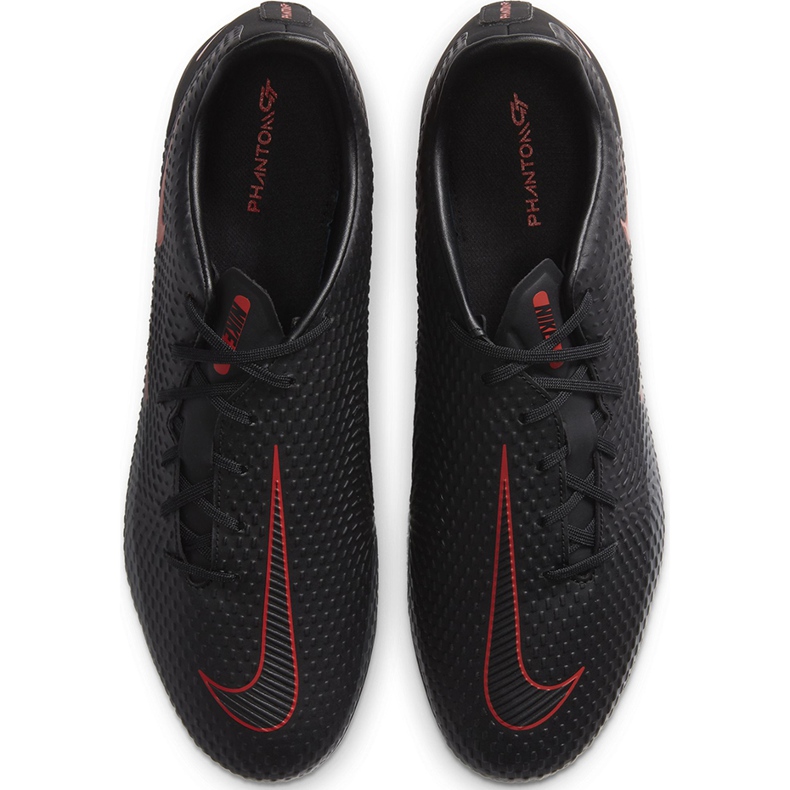 Nike Phantom Gt Academy FG / MG CK8460 060 fotbollsskor vit svart 1