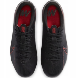 Nike Mercurial Vapor 13 Academy FG / MG Junior AT8123 060 fotbollsskor svart svart 1