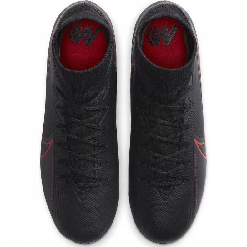 Nike Mercurial Superfly 7 Academy FG / MG AT7946 060 fotbollsskor svart svart 1