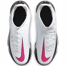Nike Phantom Gt Club Df Tf Junior CW6729 160 fotbollsskor vit vit 1