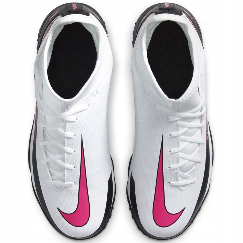 Nike Phantom Gt Club Df Tf Junior CW6729 160 fotbollsskor vit vit 1