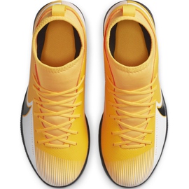 Nike Mercurial Superfly 7 Club Ic Junior AT8153 801 fotbollsskor orange gul 1