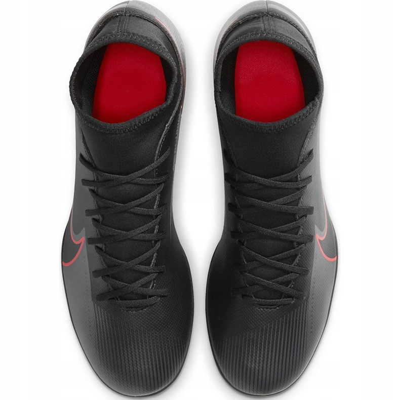 Nike Mercurial Superfly 7 Club FG / MG AT7949 060 fotbollsskor svart röd svart 1