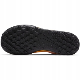 Nike Mercurial Vapor 13 Club Tf PS (V) Junior AT8178 801 fotbollsskor orange, gul gul 1