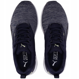 Barnskor Puma Nrgy Comet marinblå 190675 17 grå 2