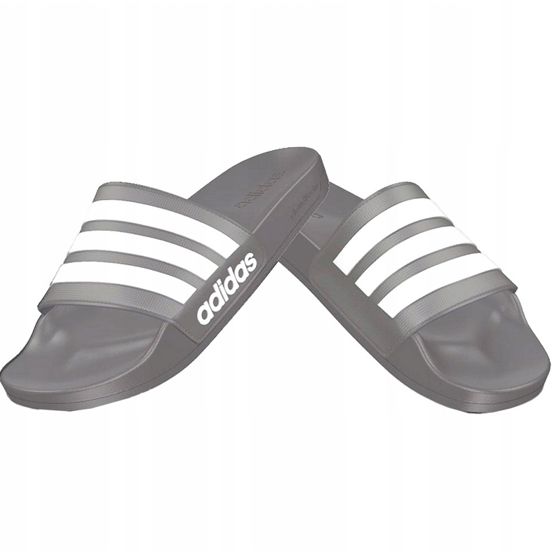 Adidas Adilette Shower grå tofflor B42212 1
