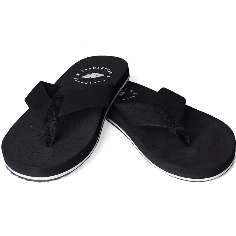 Herr 4F tofflor djupt svarta H4L20 KLM004 20S 1