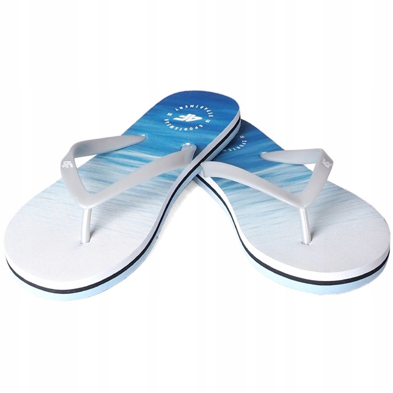 Tofflor för kvinnor 4F flerfärgad 1 H4L20 KLD004 91S blå 1