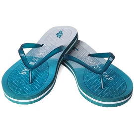 Dam tofflor 4F turkos H4L20 KLD003 35S blå 1