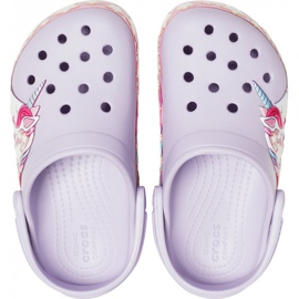 Crocs för barn FunLab Unicorn Band Cg K lila 206270 530 violett 1