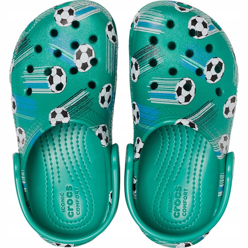 Crocs barn Classic Sport Ball Clog Ps grön 206417 3TJ 1