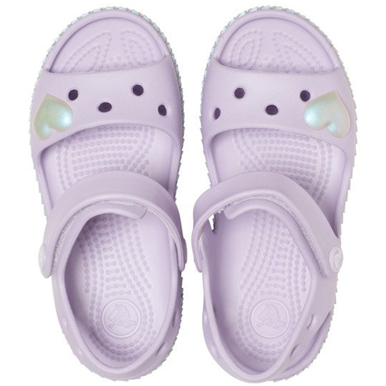 Crocs barnsandaler Crocband Imagination Sandal Ps lila 206 145 530 purpur 1